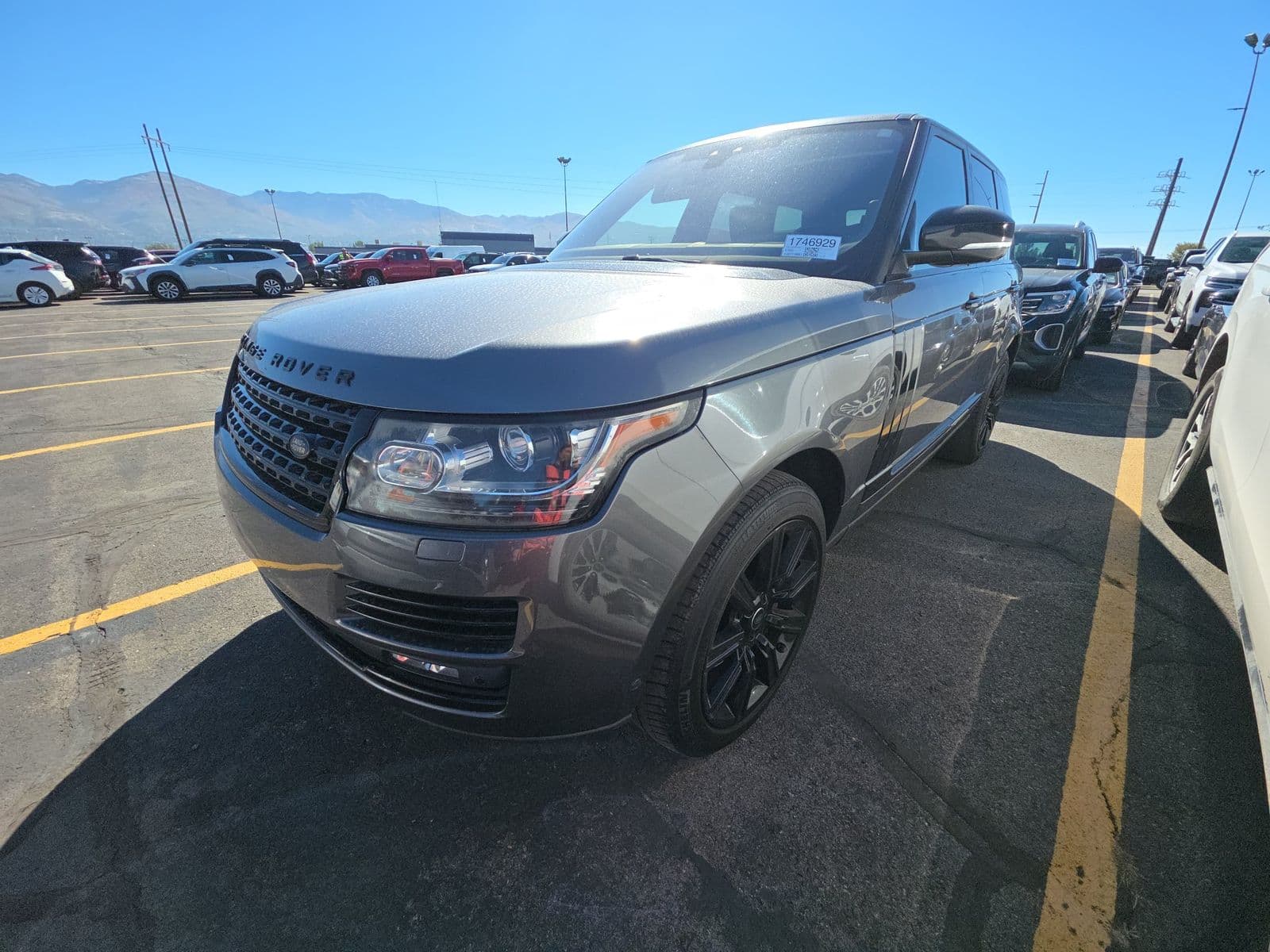 2017 LAND ROVER RANGE ROVER Supercharged
