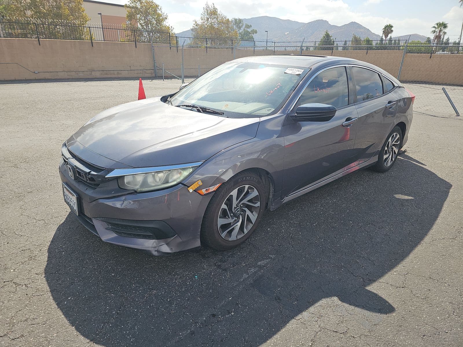 2017 HONDA CIVIC EX