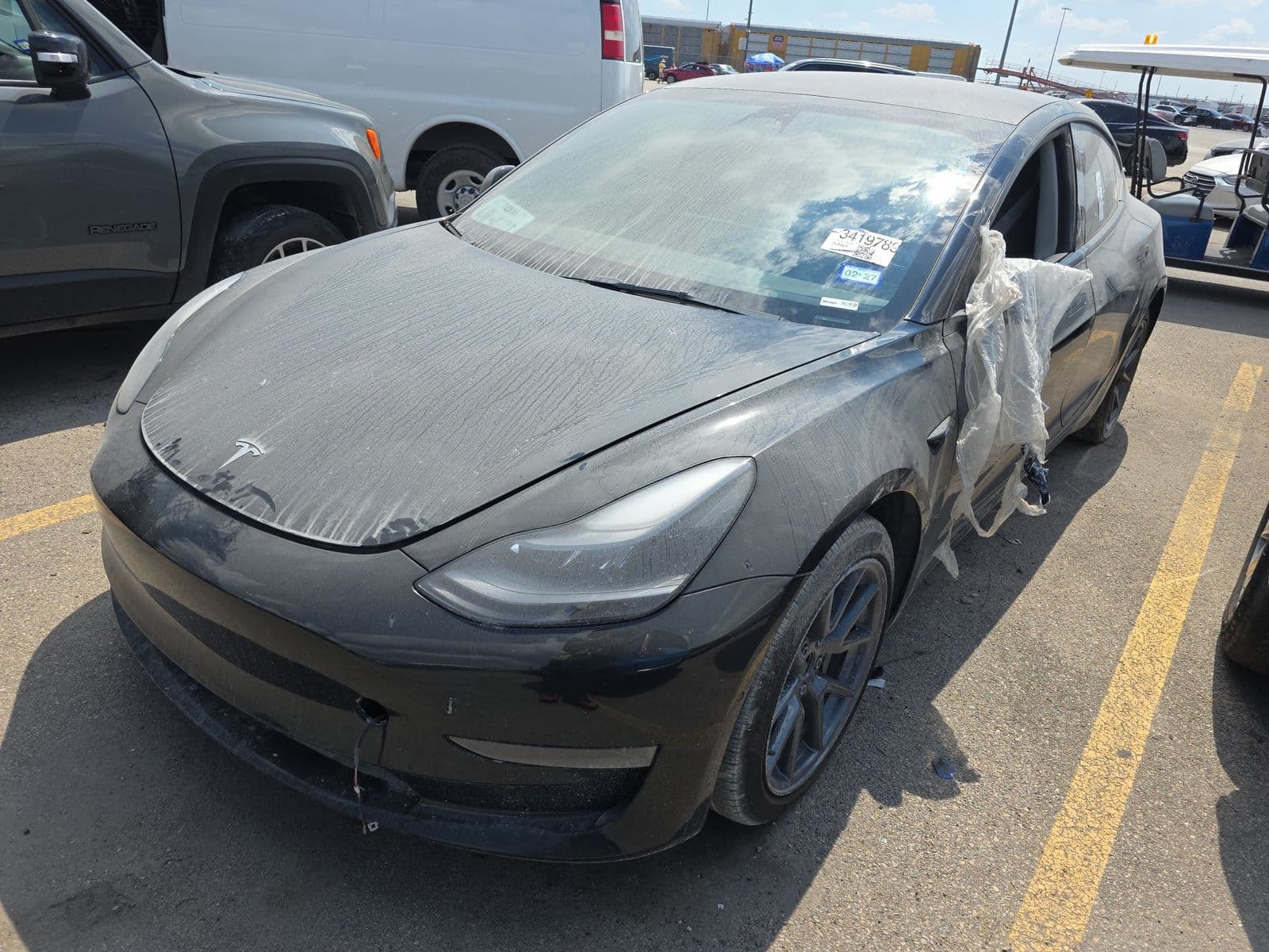 2022 TESLA MODEL 3 STANDARD Range