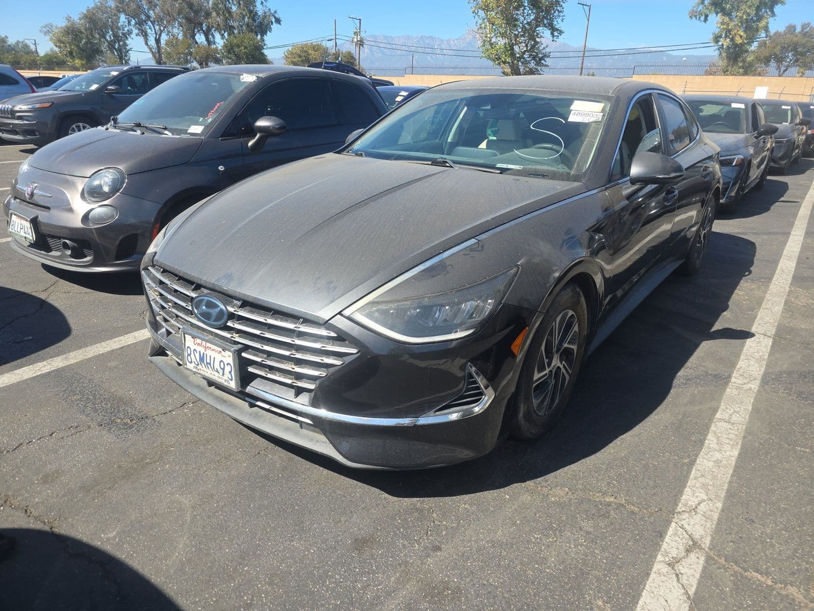 2020 HYUNDAI SONATA HYBRID Blue