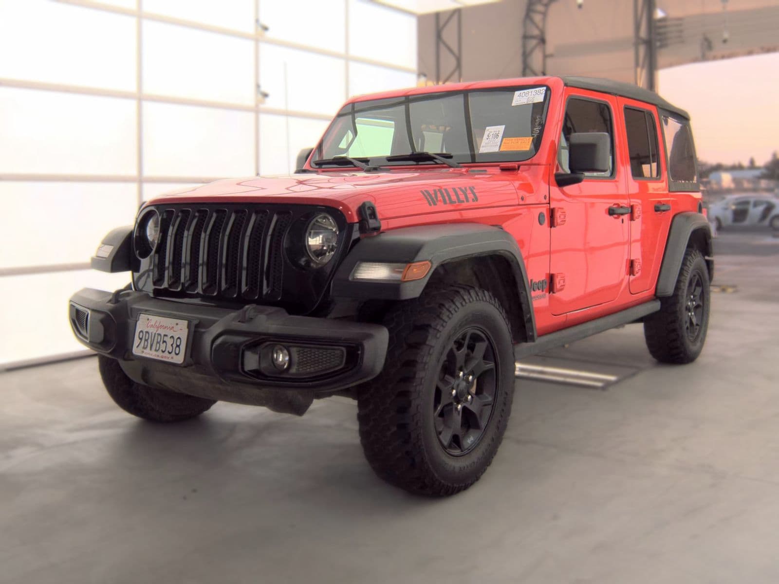 2022 JEEP WRANGLER UNLIMITED WILLYS SPORT Edition