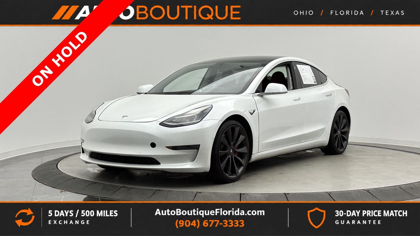 2020 TESLA MODEL 3 Performance