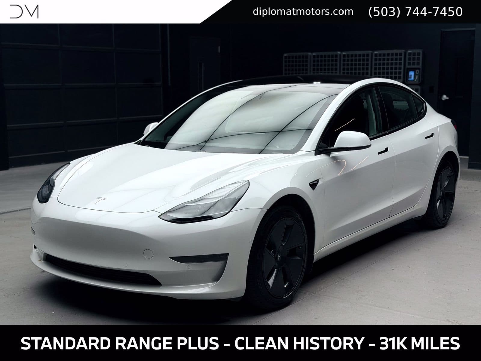 2021 TESLA MODEL 3 STANDARD RANGE Plus