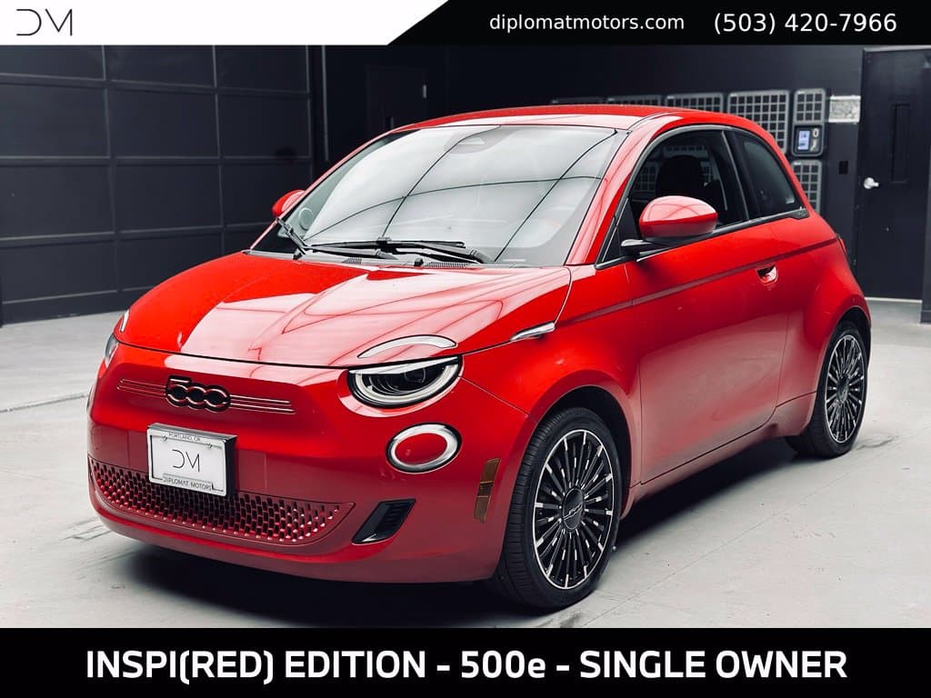 2024 FIAT 500 ELECTRIC (RED) Edition