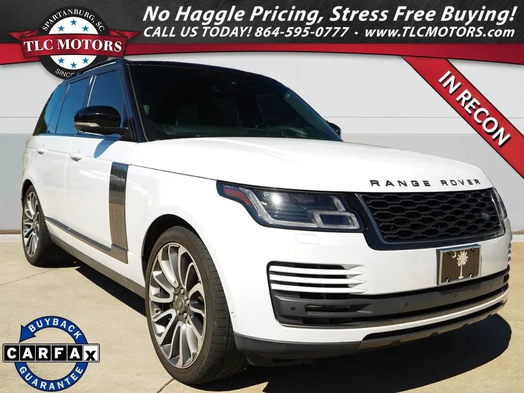 2018 LAND ROVER RANGE ROVER Supercharged