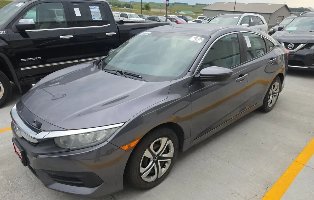 2018 HONDA CIVIC LX 2