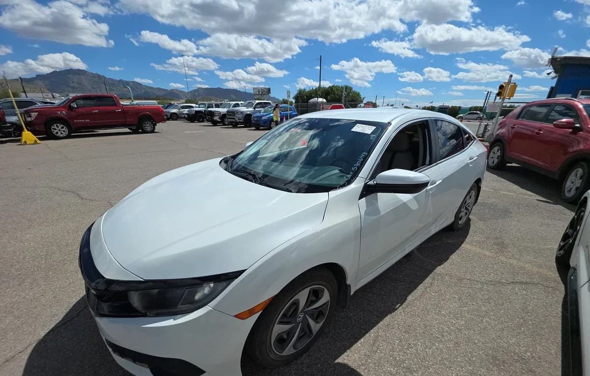 2019 HONDA CIVIC LX 2