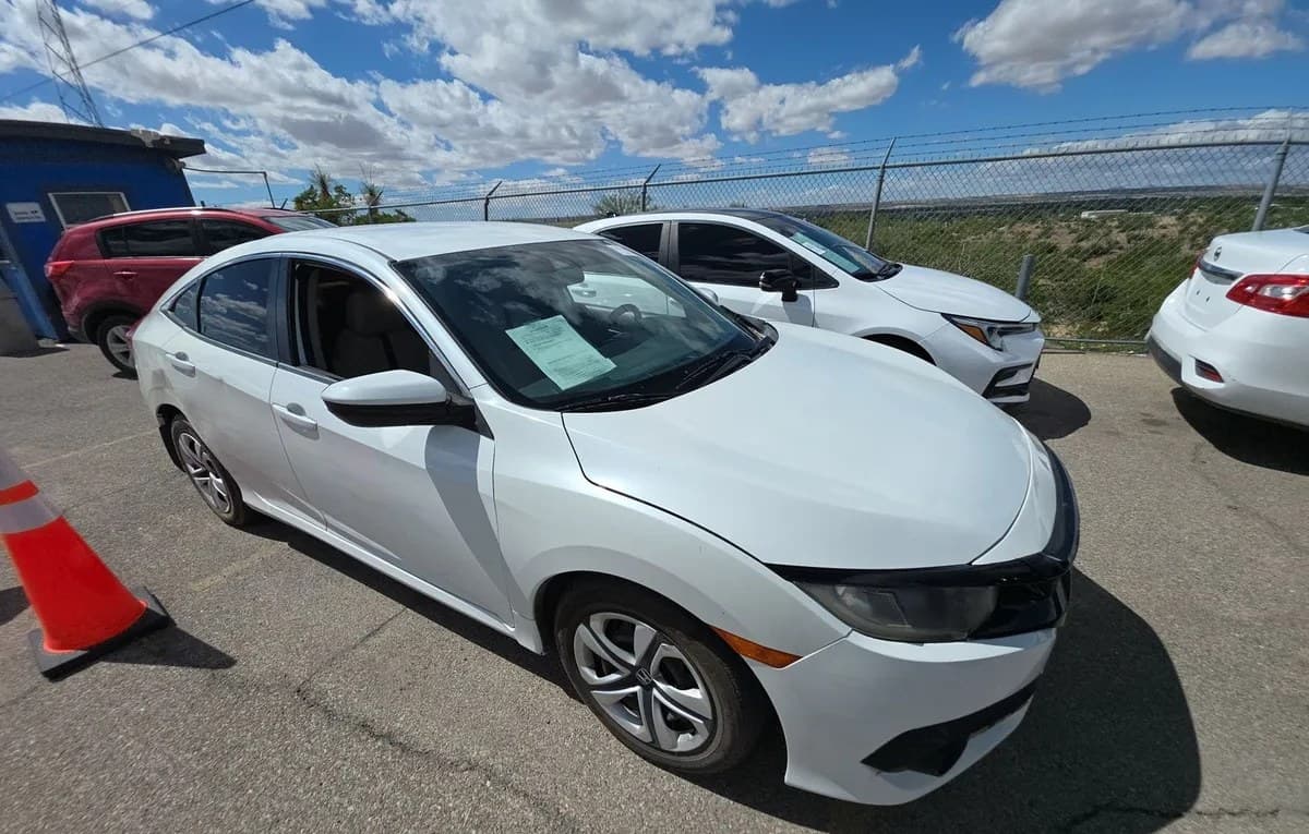 2019 HONDA CIVIC LX 4