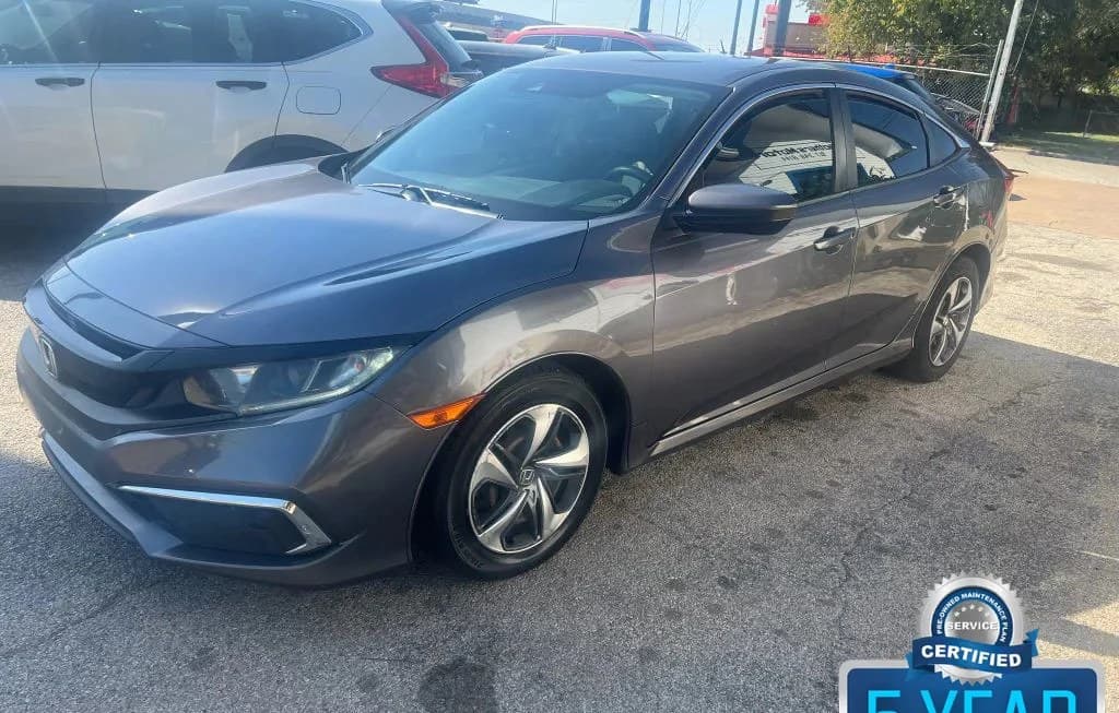 2020 HONDA CIVIC LX 2