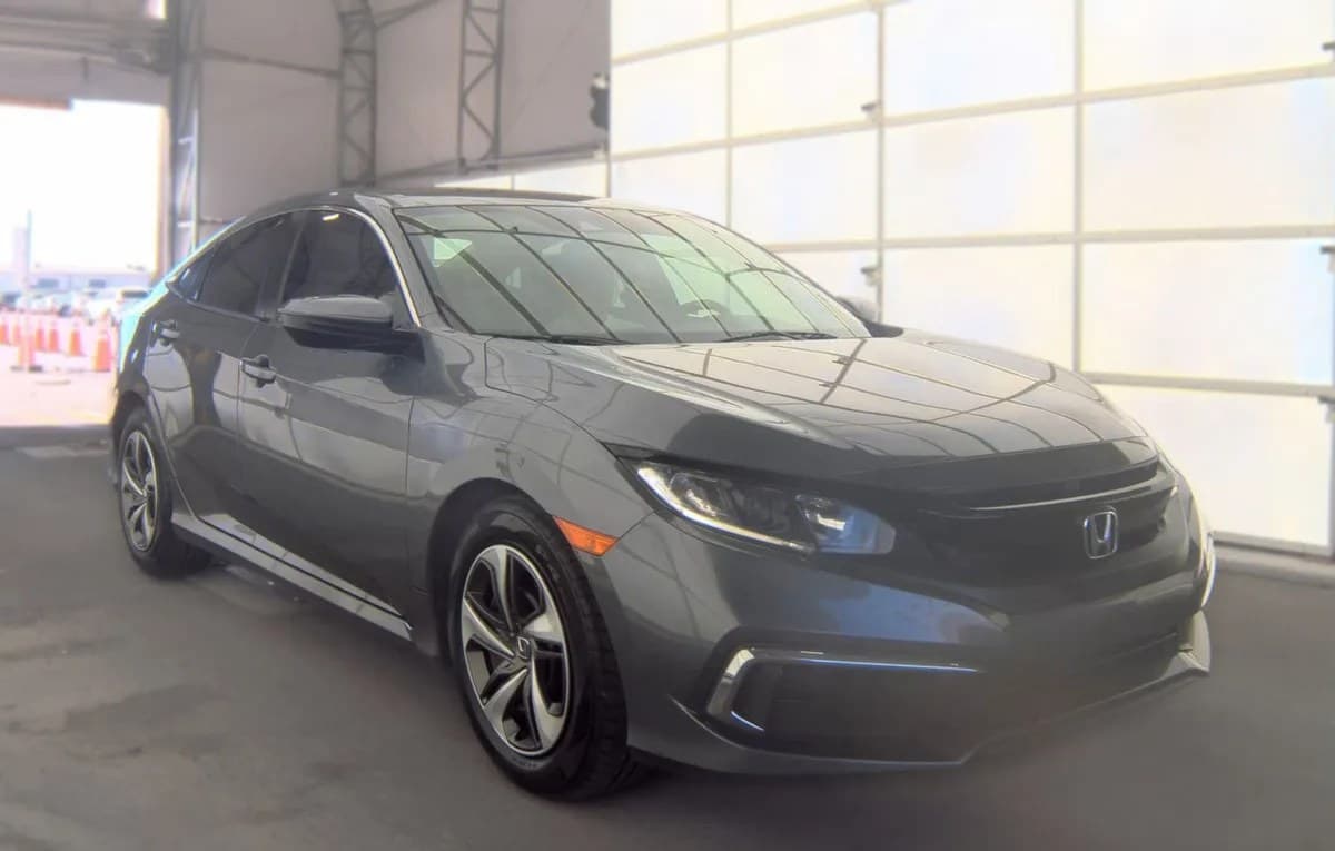 2019 HONDA CIVIC LX 4