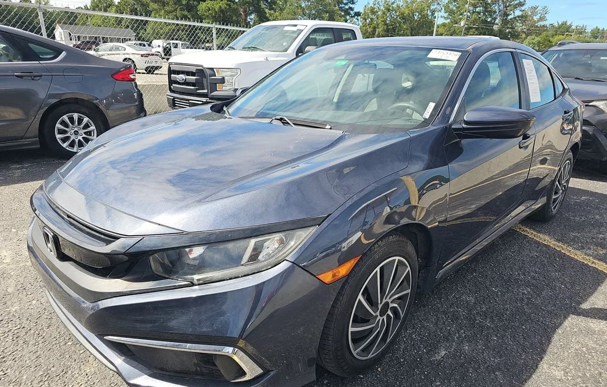 2019 HONDA CIVIC LX 2