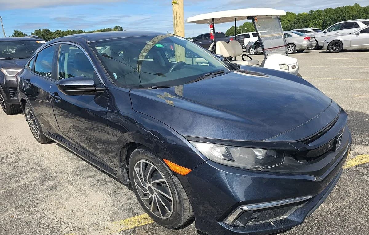 2019 HONDA CIVIC LX 4