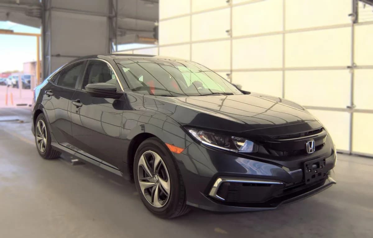 2020 HONDA CIVIC LX 4