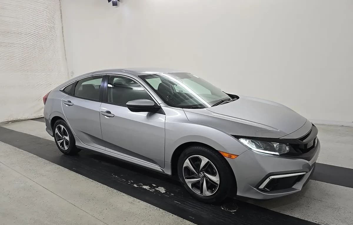 2019 HONDA CIVIC LX 4