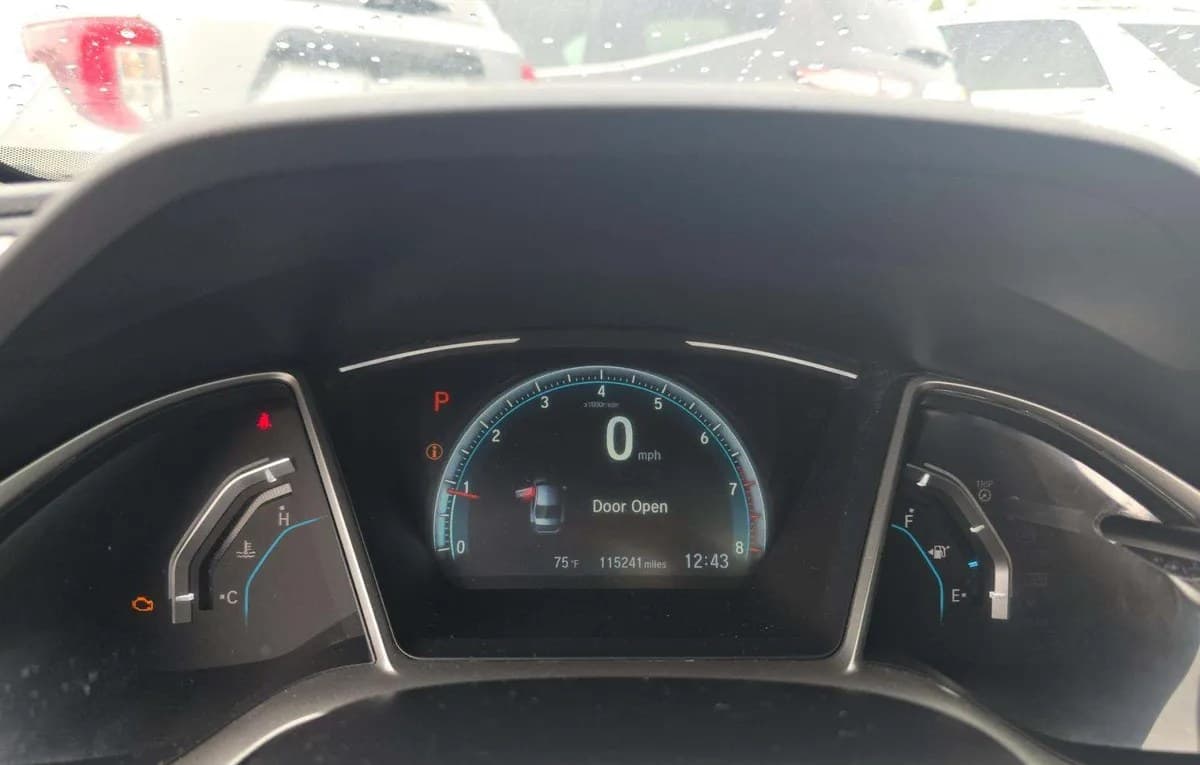 2017 HONDA CIVIC EX 6