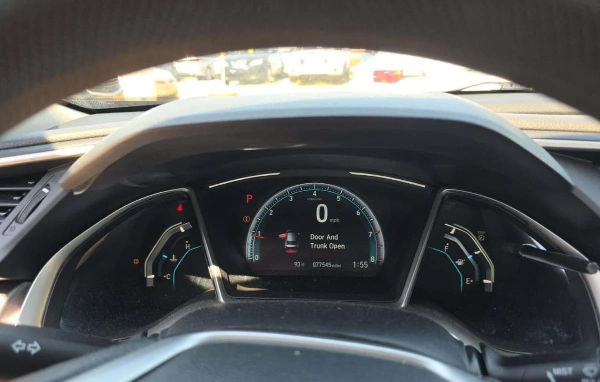 2017 HONDA CIVIC EX 6