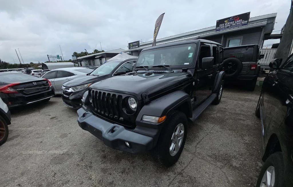 2019 JEEP WRANGLER UNLIMITED SPORT S
