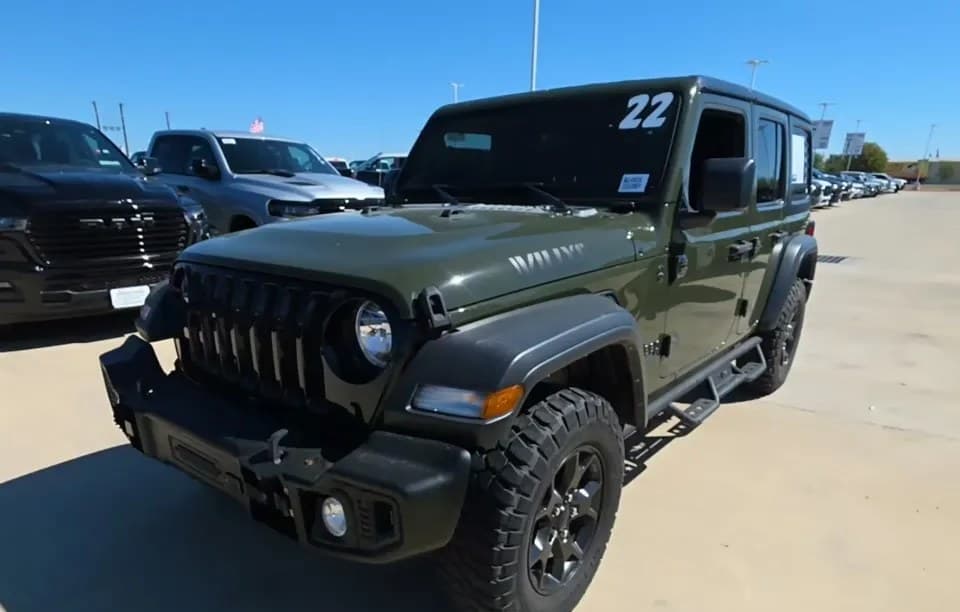 2022 JEEP WRANGLER UNLIMITED WILLYS SPORT EDITION