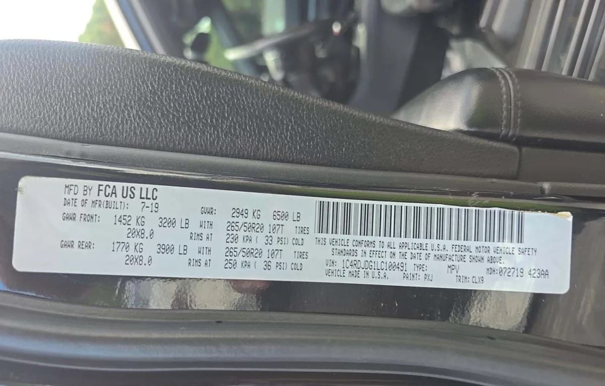 2020 DODGE DURANGO GT 3