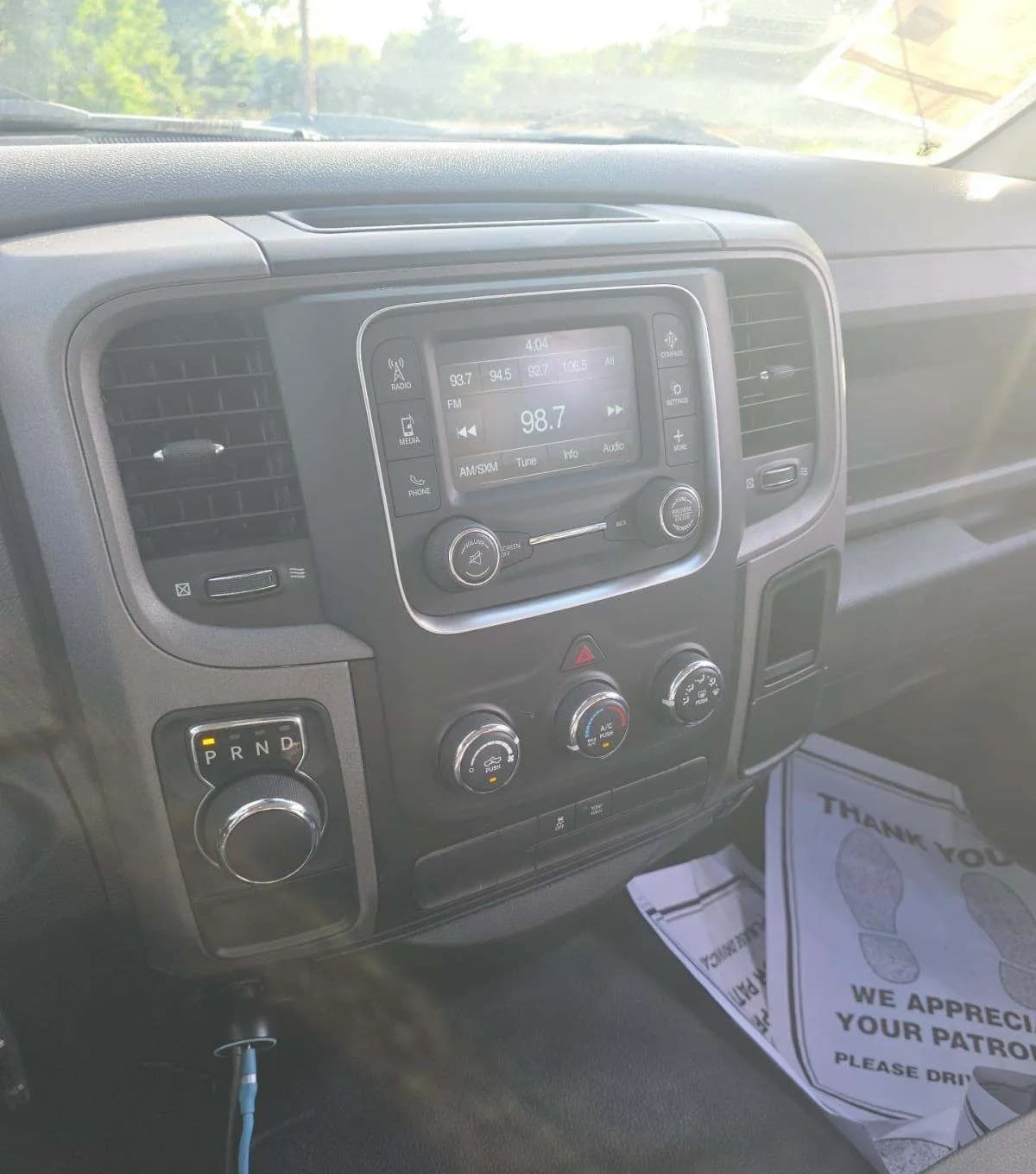 2017 RAM 1500 TRADESMAN EXTENDED CAB MEDIUM BED 6
