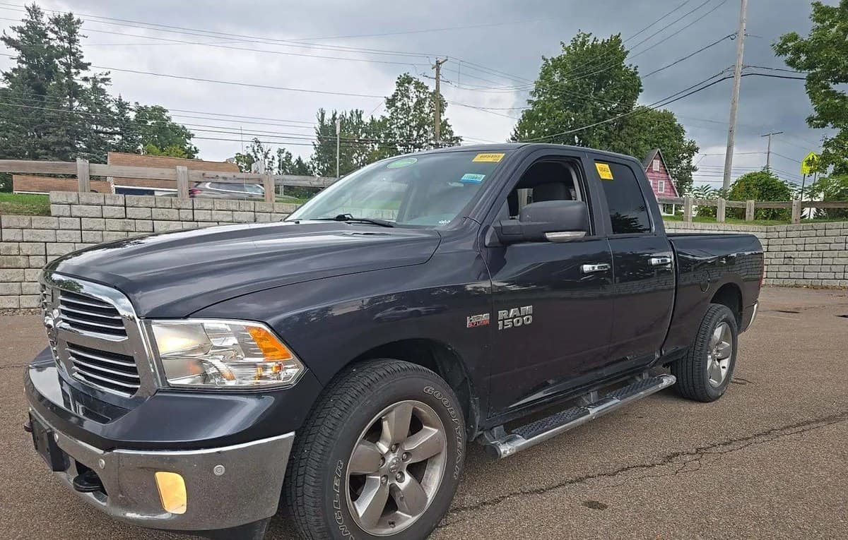 2018 RAM 1500 BIG HORN EXTENDED CAB MEDIUM BED 2