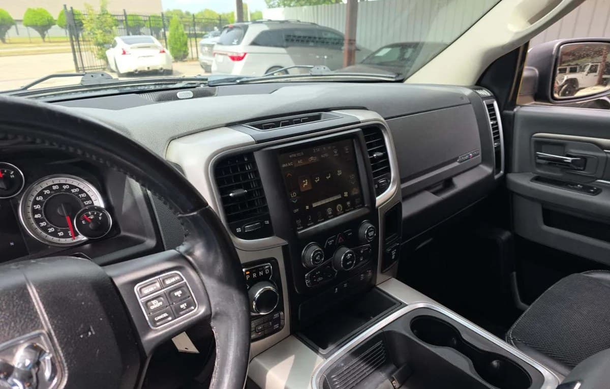 2017 RAM 1500 LONE STAR SILVER CREW CAB SHORT BED 7