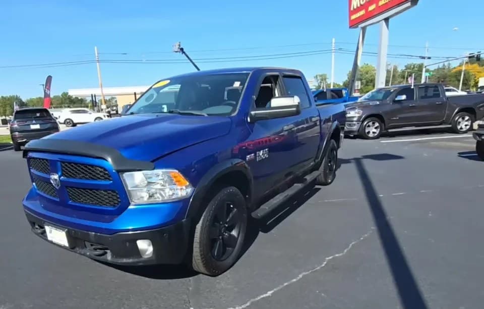 2017 RAM 1500 OUTDOORSMAN CREW CAB SHORT BED 1