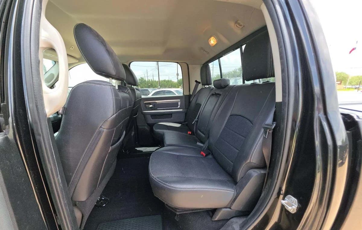 2018 RAM 1500 LONE STAR SILVER CREW CAB SHORT BED 7
