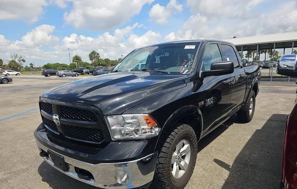 2017 RAM 1500 OUTDOORSMAN CREW CAB SHORT BED 2