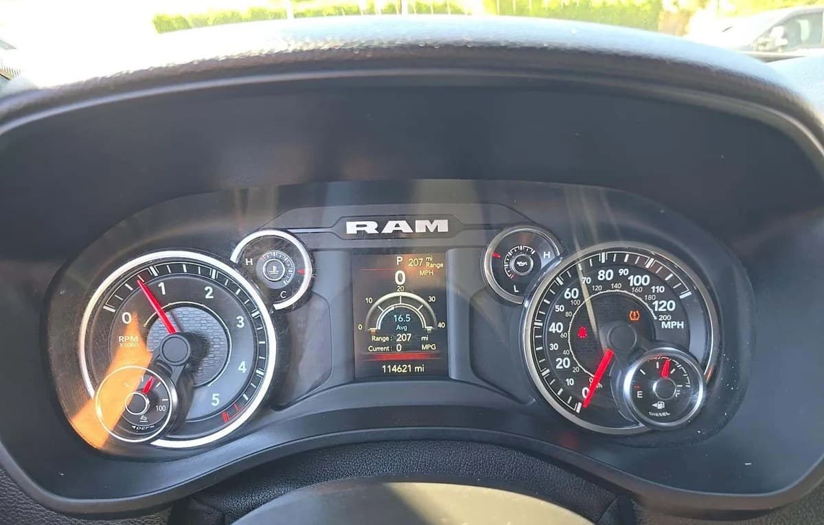 2022 RAM 1500 BIG HORN CREW CAB SHORT BED 6
