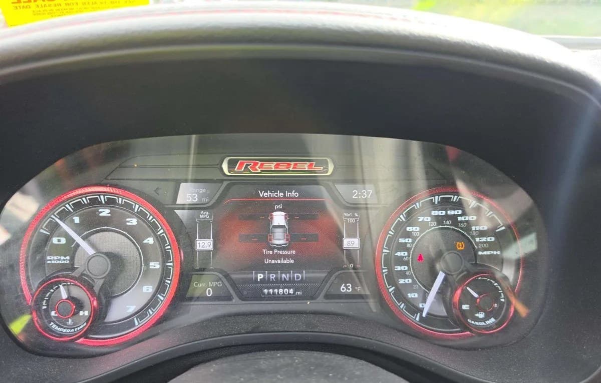 2019 RAM 1500 REBEL CREW CAB SHORT BED 6