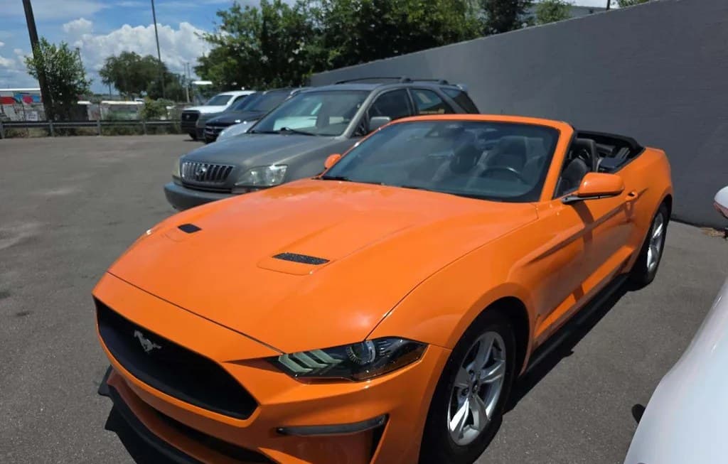 2021 FORD MUSTANG ECOBOOST CONVERTIBLE