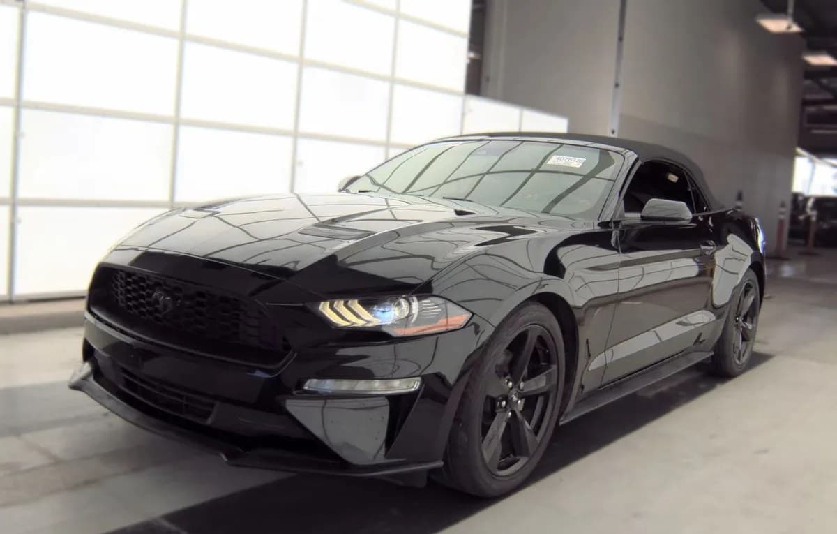 2021 FORD MUSTANG ECOBOOST CONVERTIBLE 2