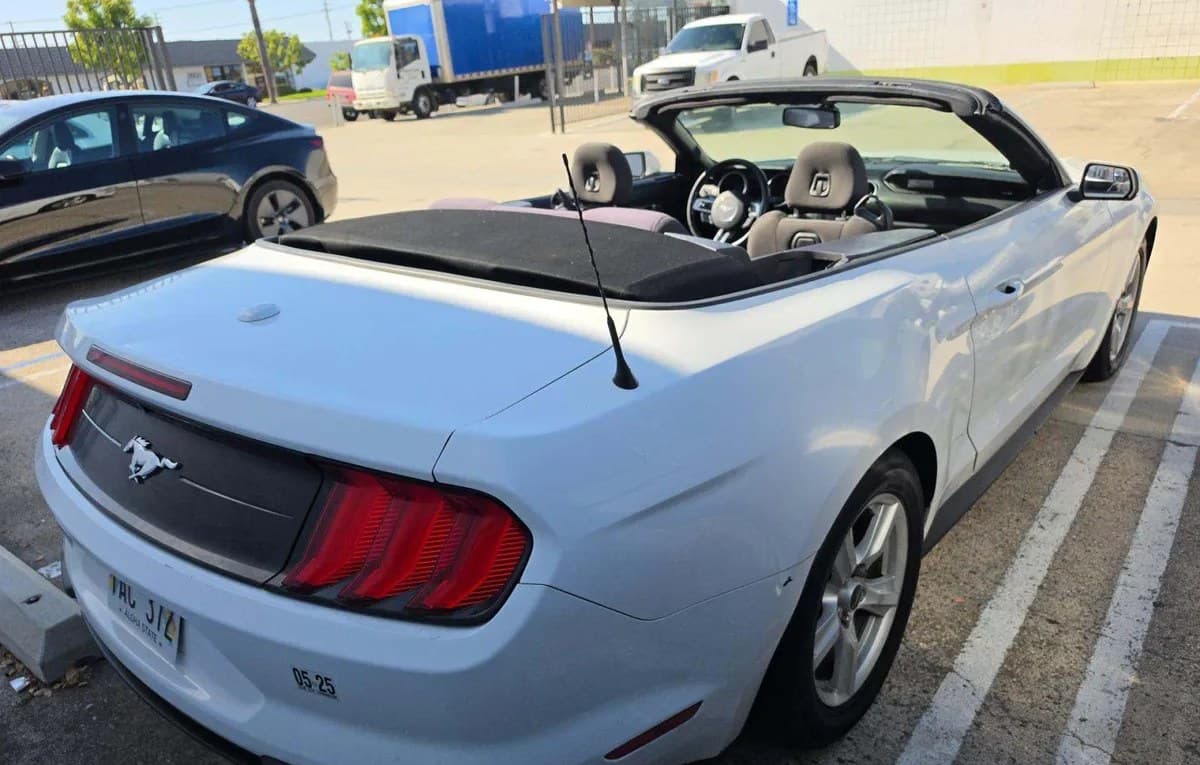 2019 FORD MUSTANG EcoBoost 4