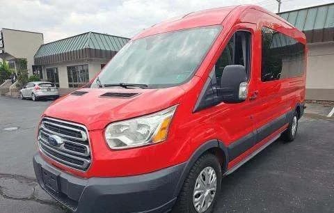2017 FORD TRANSIT 350 PASSENGER WAGON XLT W/RH SLIDING DOOR MEDIUM ROOF 147.6" WB