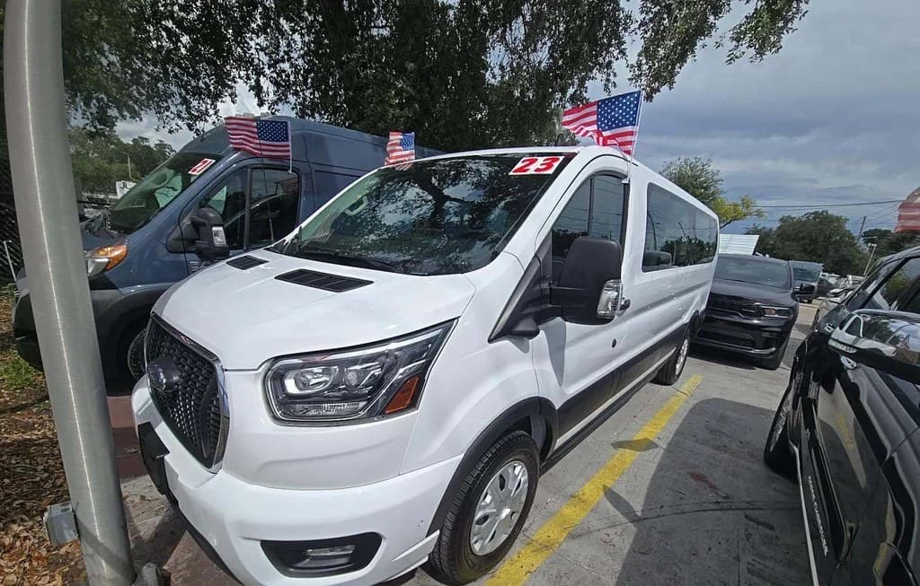 2023 FORD TRANSIT 350 PASSENGER VAN XLT LOW ROOF 148.0" WB
