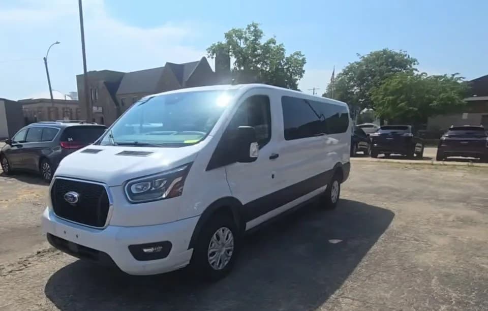 2023 FORD TRANSIT 350 PASSENGER VAN XLT LOW ROOF 148.0" WB