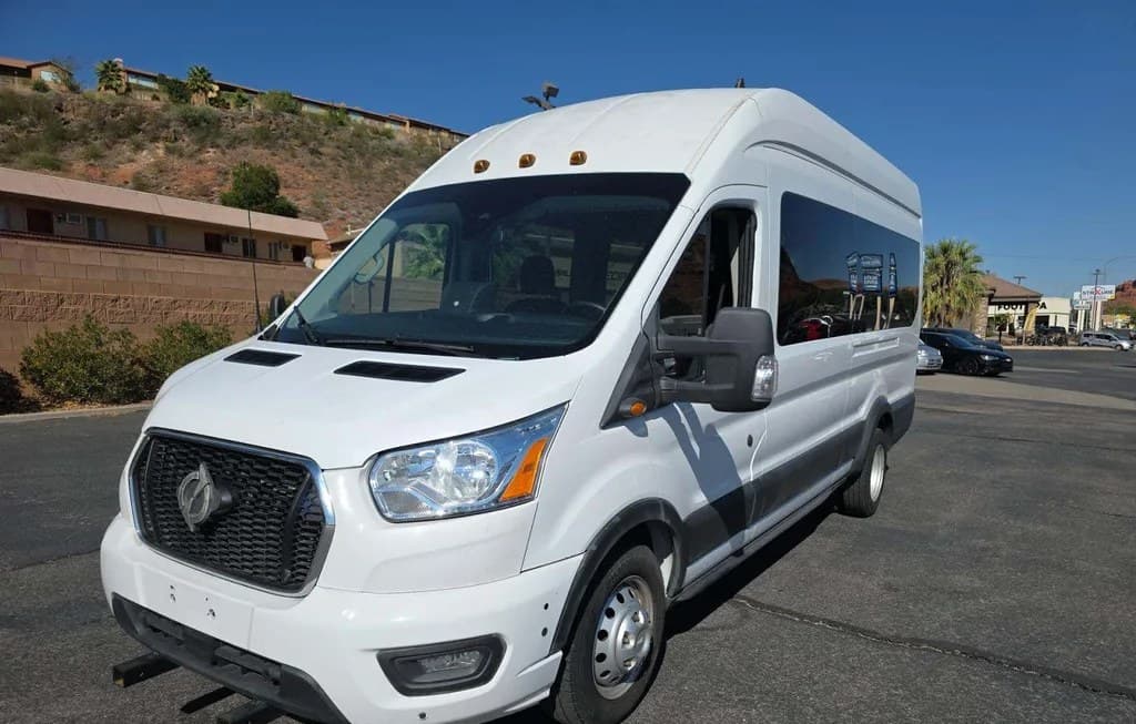 2021 FORD TRANSIT 350 HD PASSENGER WAGON XLT DRW HIGH ROOF 148.0" WB