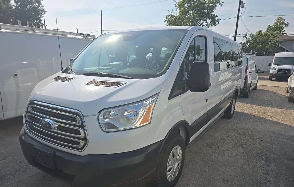 2019 FORD TRANSIT 350 PASSENGER VAN XLT W/RH SWING-OUT DOORS LOW ROOF 147.6" WB