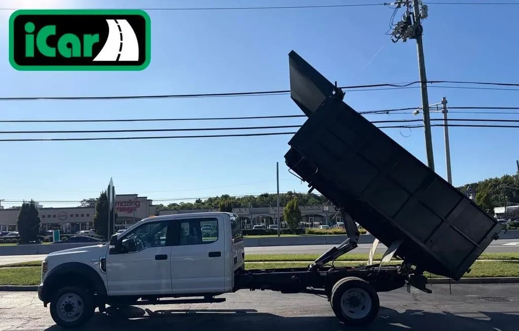 2019 FORD SUPER DUTY F-450 CAB CHASSIS XL CREW CAB DRW