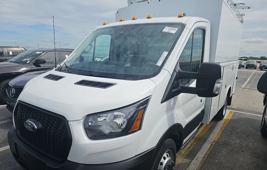 2020 FORD TRANSIT 350 HD CAB CHASSIS 9950 GVWR DRW