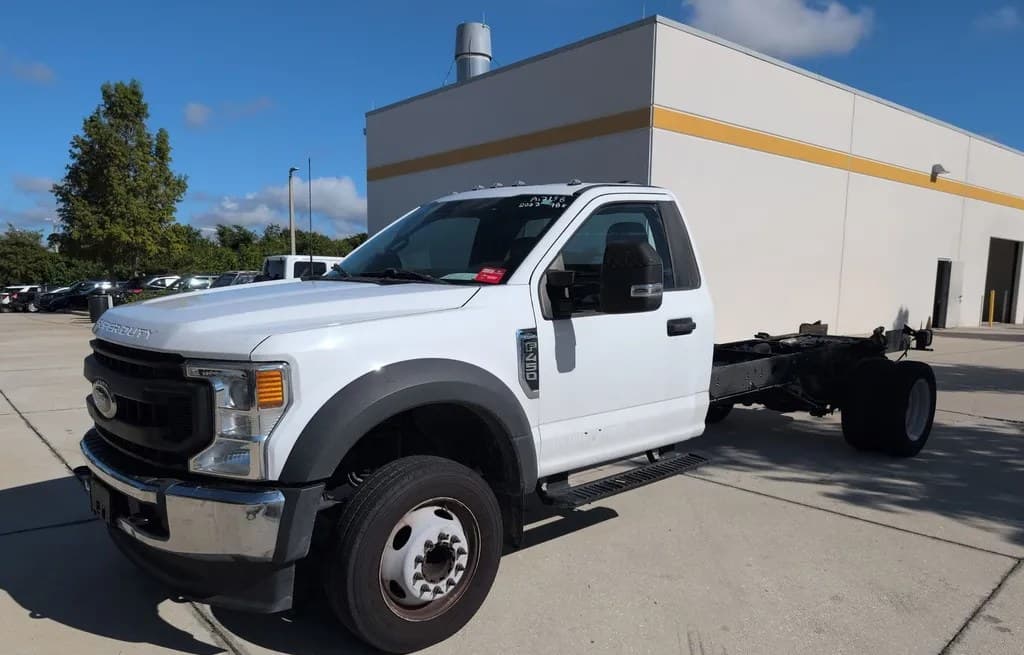 2022 FORD SUPER DUTY F-450 CAB CHASSIS XL REGULAR CAB DRW