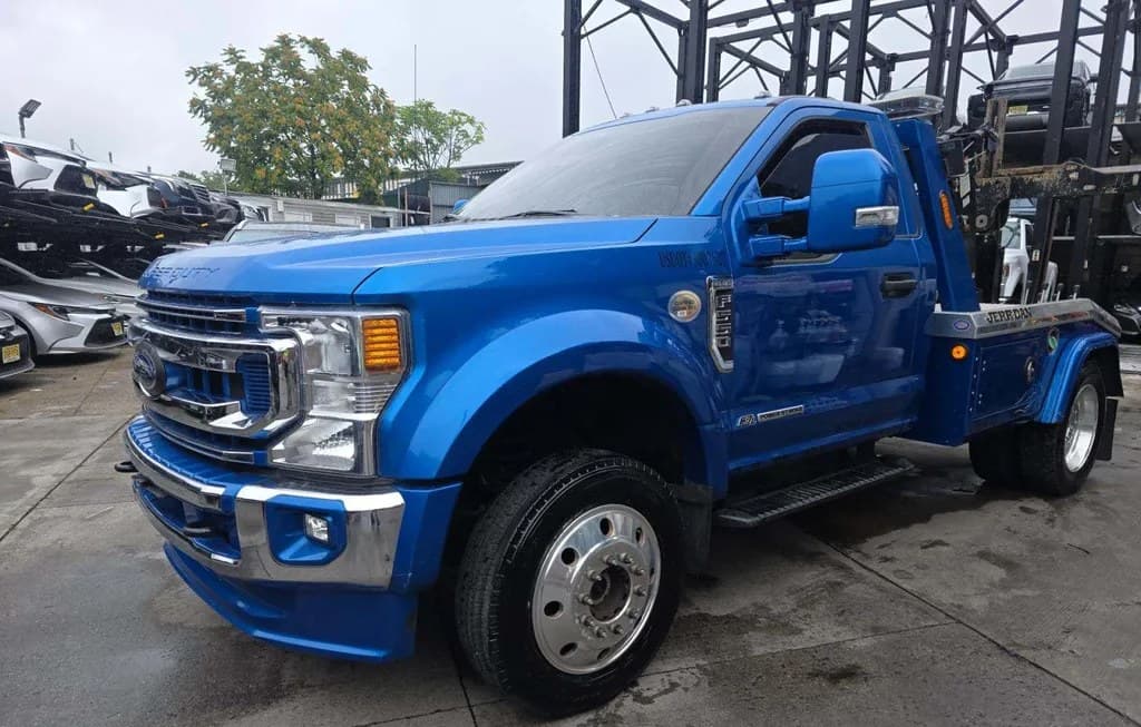 2021 FORD SUPER DUTY F-450 CAB CHASSIS XLT REGULAR CAB DRW
