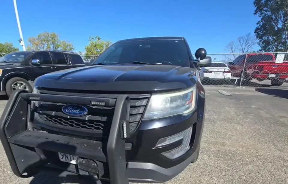 2018 FORD POLICE INTERCEPTOR UTILITY