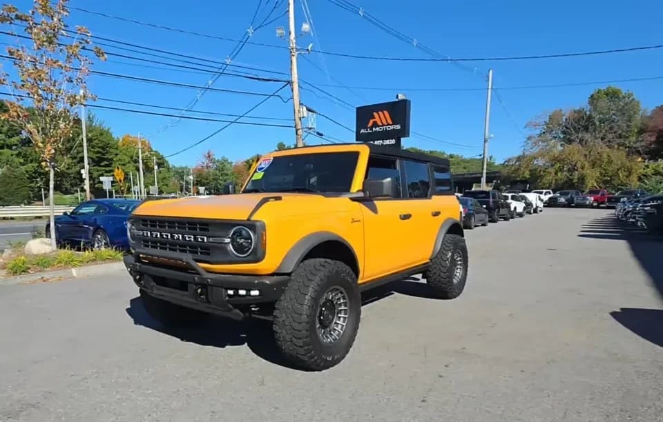 2021 FORD BRONCO BLACK DIAMOND ADVANCED