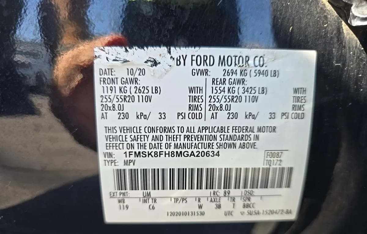 2021 FORD EXPLORER LIMITED 3