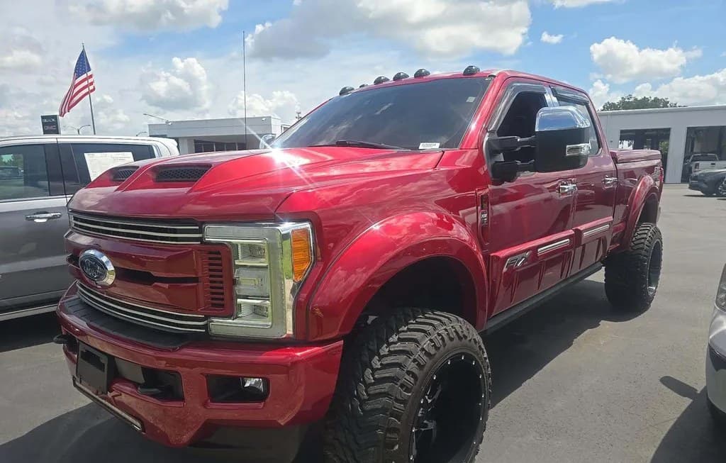 2018 FORD SUPER DUTY F-250 LARIAT CREW CAB MEDIUM BED