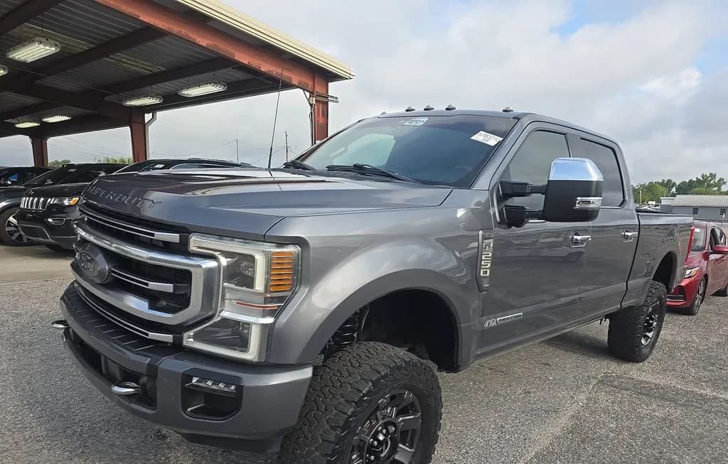2022 FORD SUPER DUTY F-250 PLATINUM CREW CAB MEDIUM BED