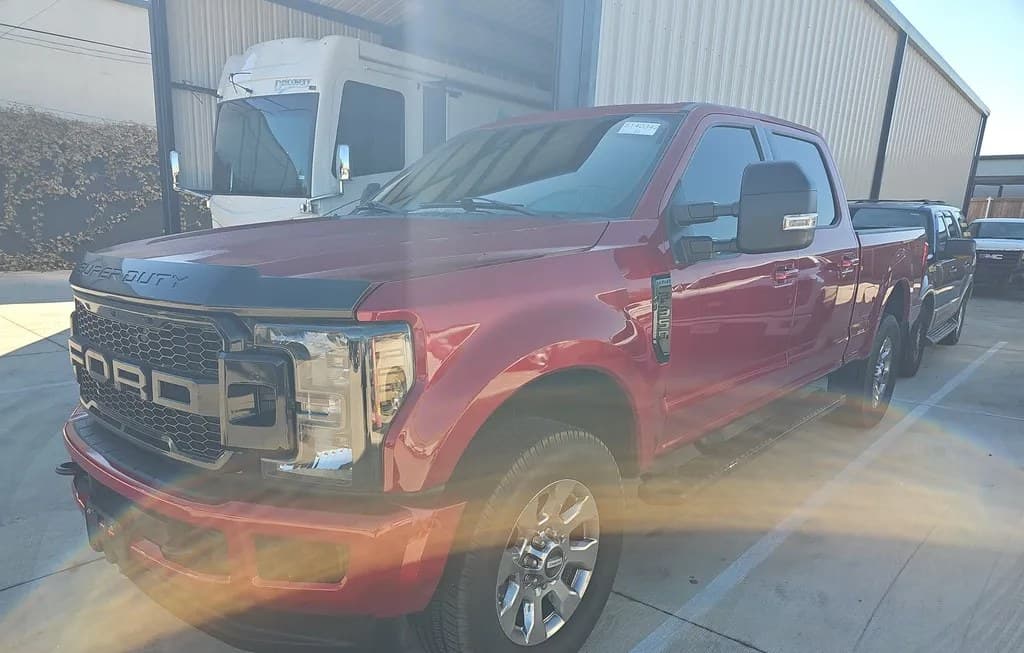 2019 FORD SUPER DUTY F-350 LARIAT CREW CAB MEDIUM BED