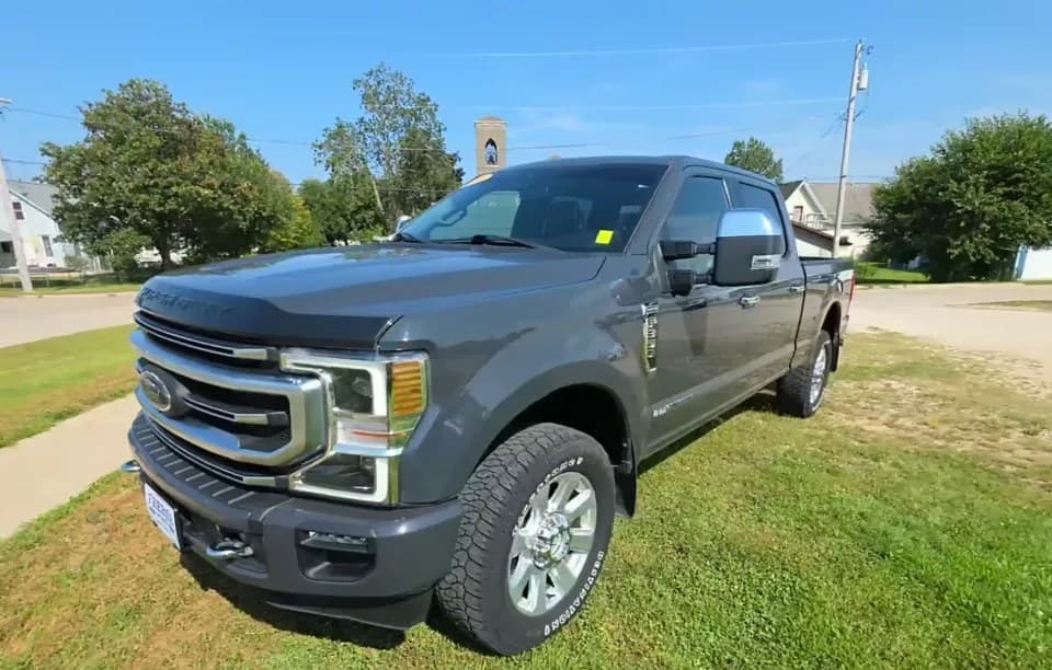 2021 FORD SUPER DUTY F-350 PLATINUM CREW CAB MEDIUM BED